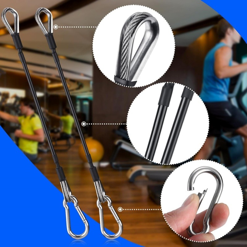 1/2Pcs 25cm Gym Cable Extensio - Home Gym Tunturi reseña y precio