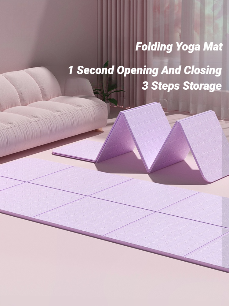 Foldable Yoga Mat Mute  Eco Fr - Home Gym Yoga Mat reseña y precio