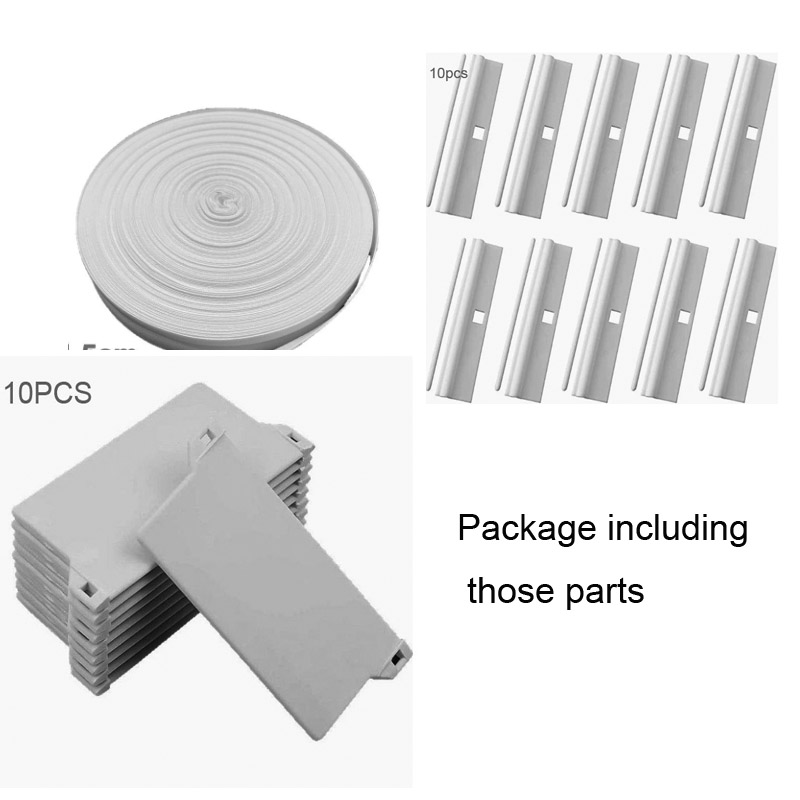 White No-Drill Vertical Blinds - Vertical Leg Press reseña y precio