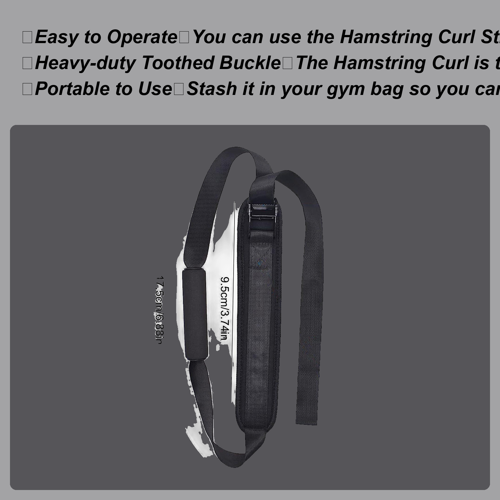 ForNordic Hamstring Curl Strap - Home Gym Hamstring Exercises reseña y precio