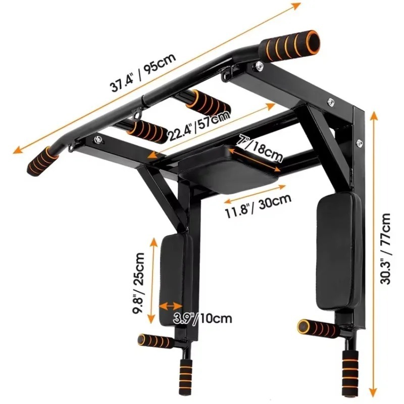 Wall-Mounted Pull-Up Bar for I - Home Gym Wall Mounted reseña y precio