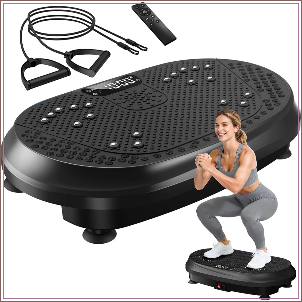 Vibration Plate Exercise Machi - Home Gym Tunturi reseña y precio
