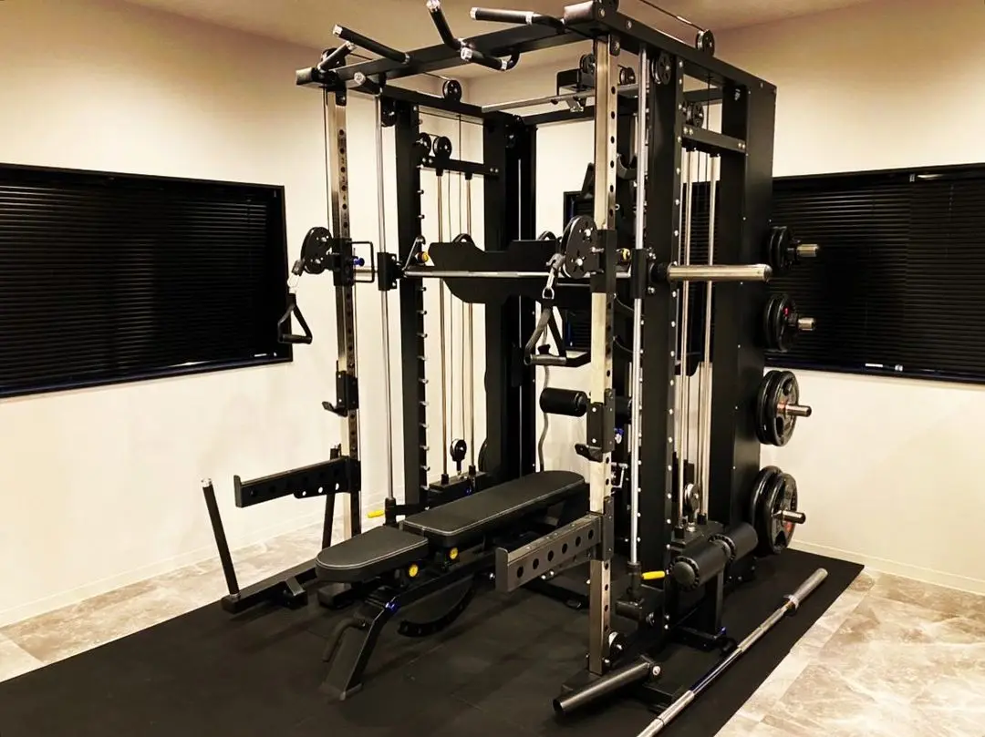 # l Commercial All In One Powe - Home Gym With Smith Machine reseña y precio