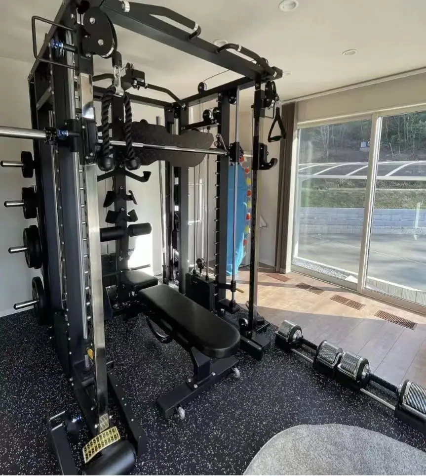 # l Commercial All In One Powe - Home Gym With Smith Machine reseña y precio